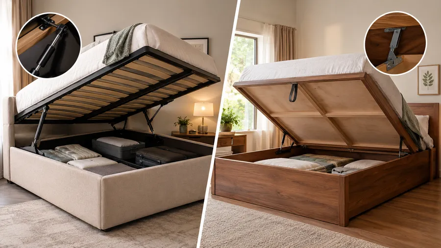 Hydraulic Bed vs Box Storage Bed