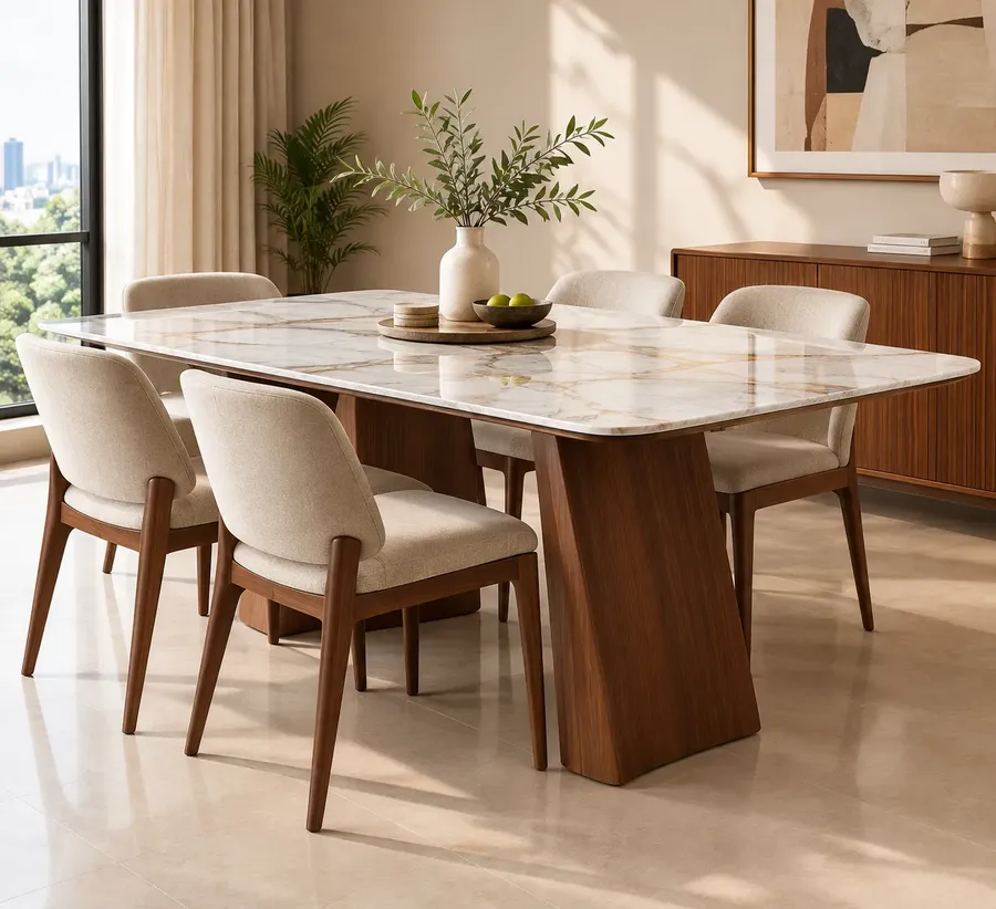 Marble dining tables in bangalore