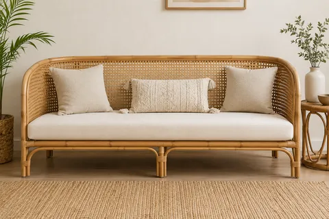 cane bamboo sofa in bangalore