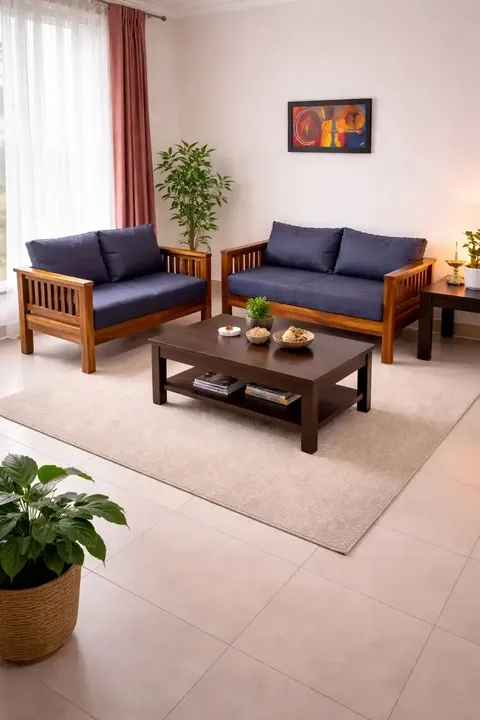 teak wood sofa set in bangalore