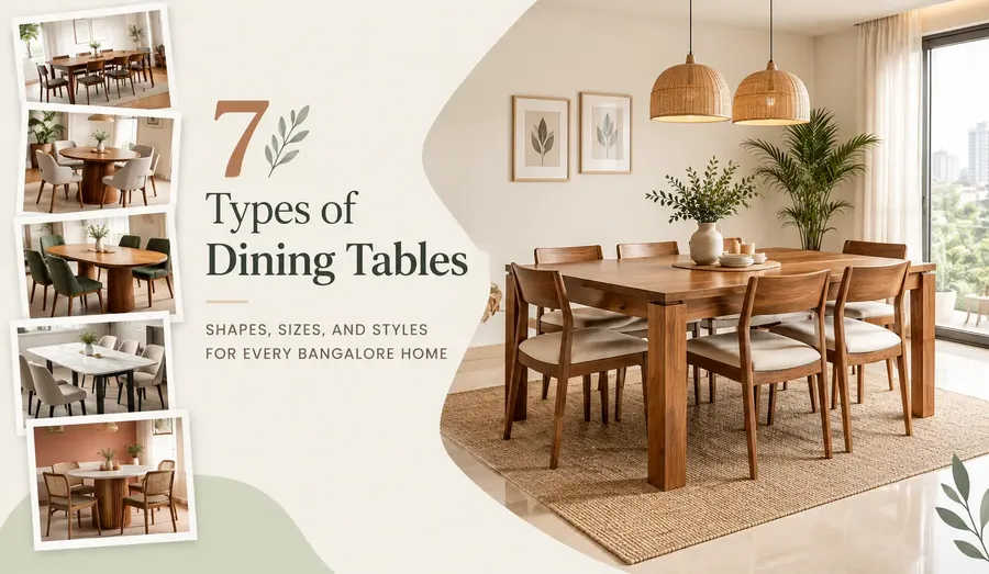 types of dining tables in bagalore